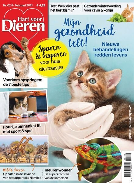 Hart voor Dieren – februari 2021 Cover