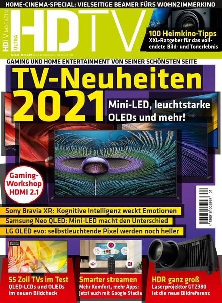 HDTV Magazin – Nr.1 2021 Cover