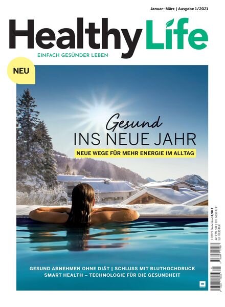 Healthy Life – Januar 2021 Cover
