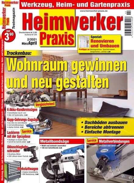 Heimwerker Praxis – 12 Februar 2021 Cover