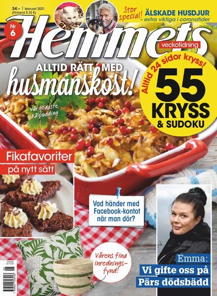 Hemmets Veckotidning – 01 februari 2021 Cover