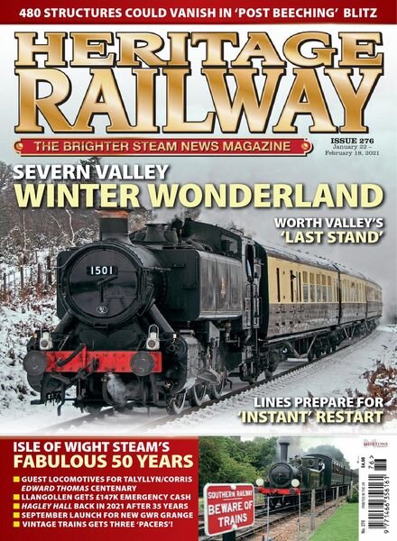 Heritage Railway – January 22, 2021 Cover