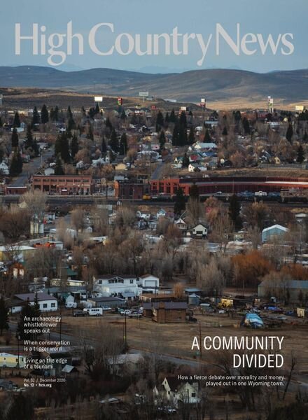 High Country News – December 2020 Cover