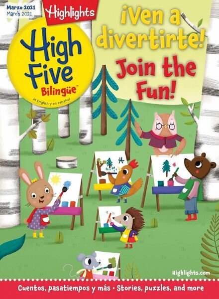 Highlights High Five Bilingue – March 2021 Cover