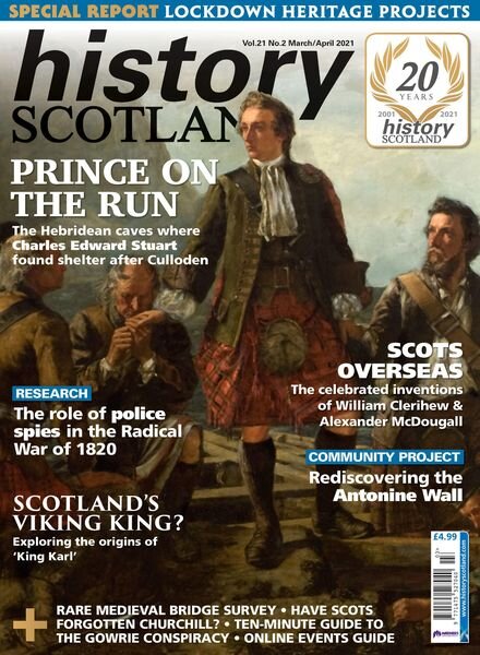 History Scotland – March 2021 Cover