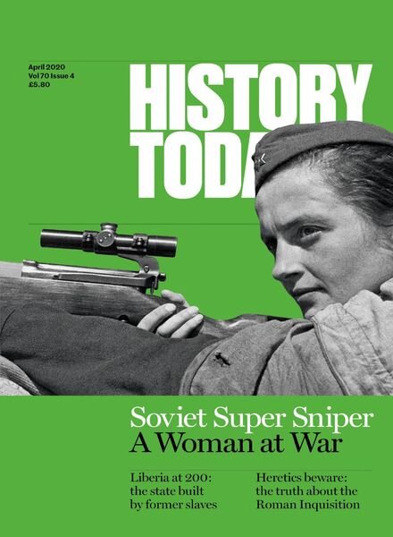 History Today – April 2020 Cover