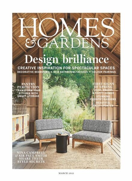 Homes & Gardens UK – March 2021 Cover