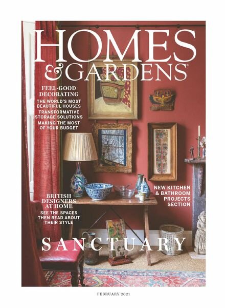 Homes & Gardens UK – February 2021 Cover