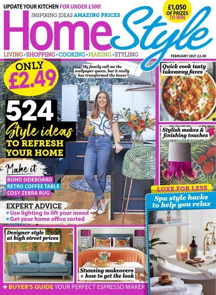HomeStyle UK – February 2021 Cover