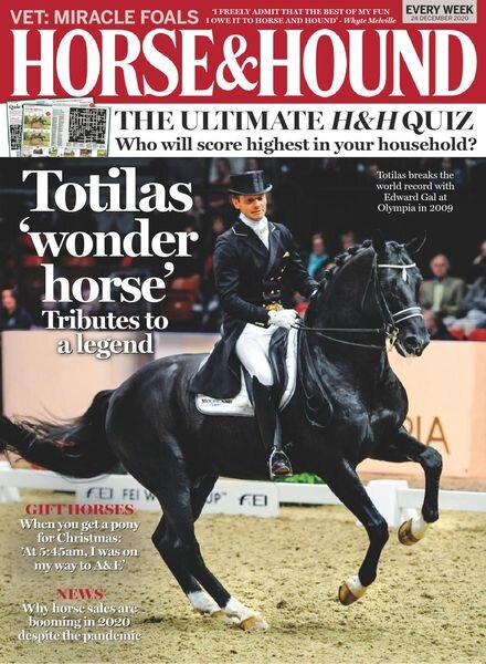 Horse & Hound – 24 December 2020 Cover