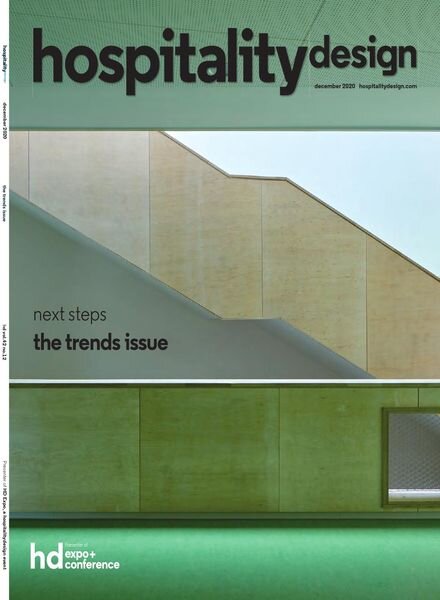 Hospitality Design – December 2020 Cover
