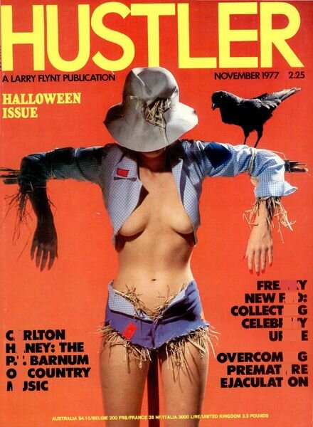 Hustler Magazine USA – November 1977 Cover