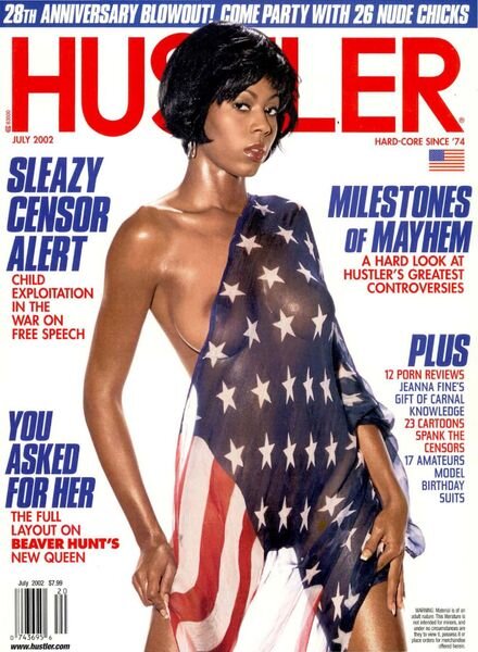 Hustler USA – July 2002 Cover