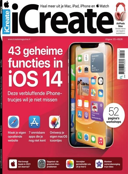 iCreate Netherlands – januari 2021 Cover