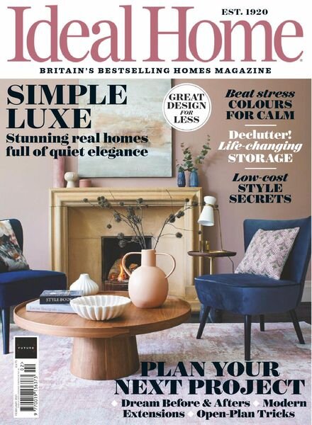 Ideal Home UK – February 2021 Cover