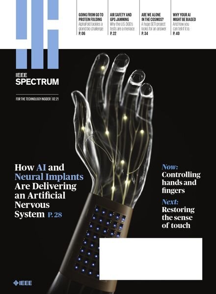 IEEE SPECTRUM – February 2021 Cover