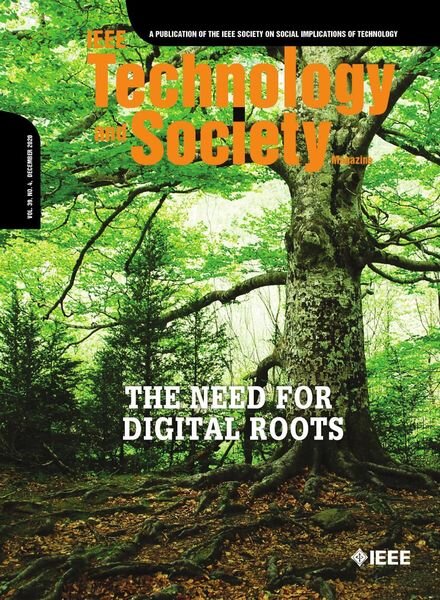 IEEE Technology and Society Magazine – December 2020 Cover
