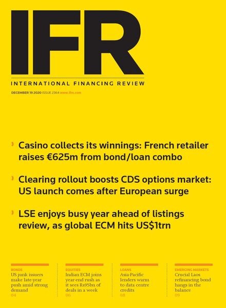 IFR Magazine – December 19, 2020 Cover