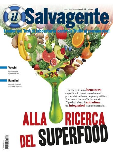 il Salvagente – Gennaio 2021 Cover