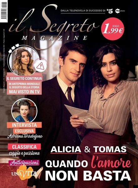 il Segreto magazine – 09 febbraio 2021 Cover