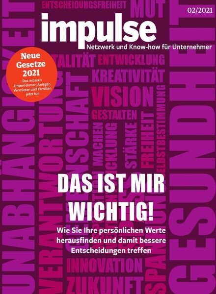 impulse – Februar 2021 Cover