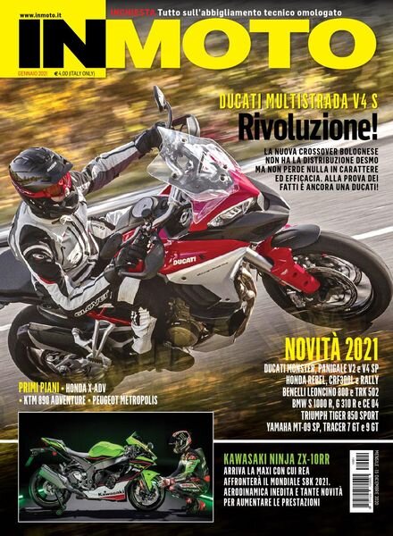 In Moto – Gennaio 2021 Cover