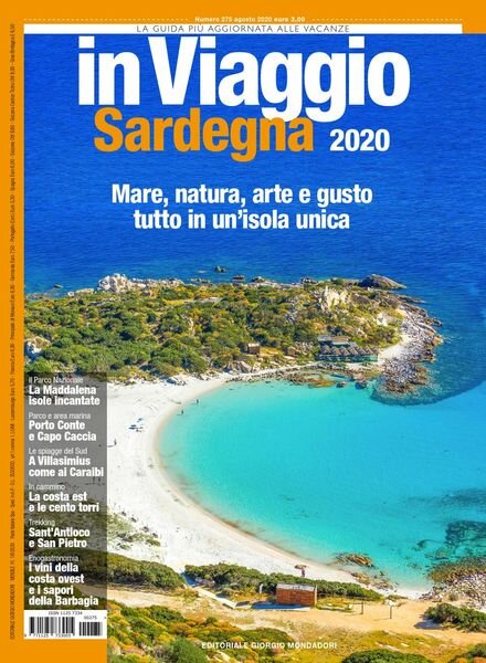 in Viaggio – Agosto 2020 Cover