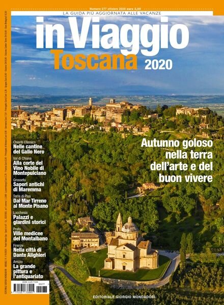 in Viaggio – Ottobre 2020 Cover