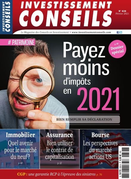Investissement Conseils – Fevrier 2021 Cover