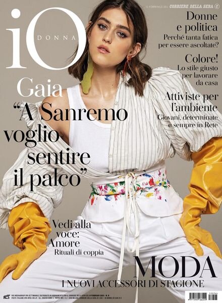 Io Donna del Corriere della Sera – 06 febbraio 2021 Cover