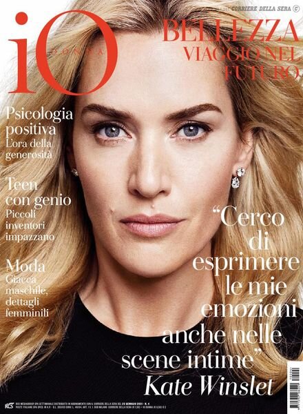Io Donna del Corriere della Sera – 23 gennaio 2021 Cover