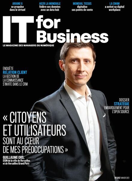 IT for Business – Janvier 2021 Cover