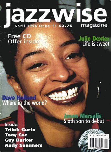 Jazzwise Magazine – April 1998 Cover