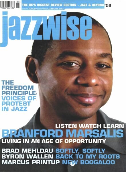 Jazzwise Magazine – August 2002 Cover