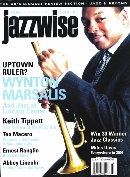 Jazzwise Magazine – February 2001 Cover