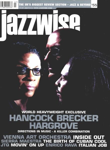 Jazzwise Magazine – July 2002 Cover