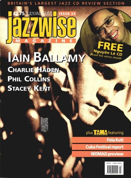 Jazzwise Magazine – July-August 1999 Cover
