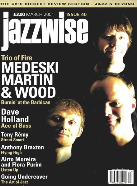Jazzwise Magazine – March 2001 Cover