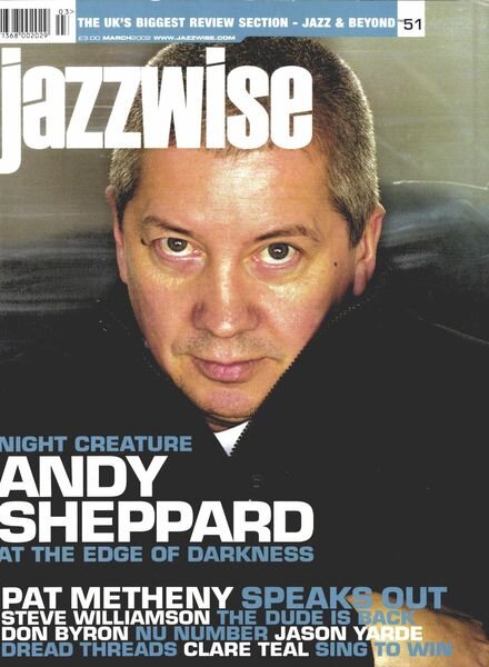 Jazzwise Magazine – March 2002 Cover