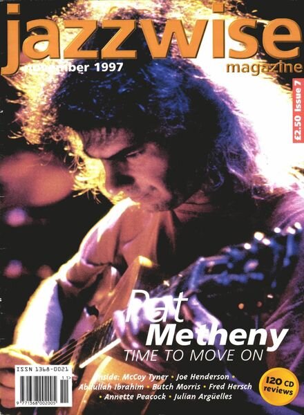 Jazzwise Magazine – November 1997 Cover