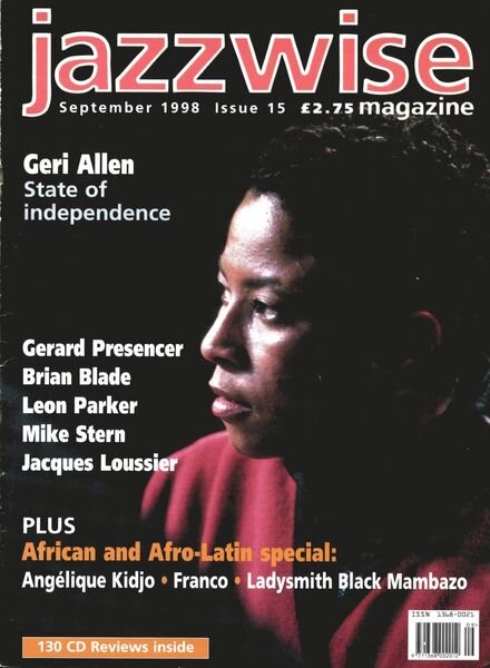 Jazzwise Magazine – September 1998 Cover