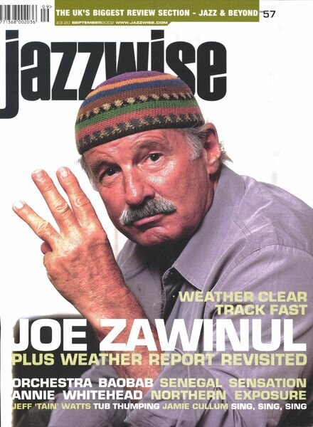 Jazzwise Magazine – September 2002 Cover