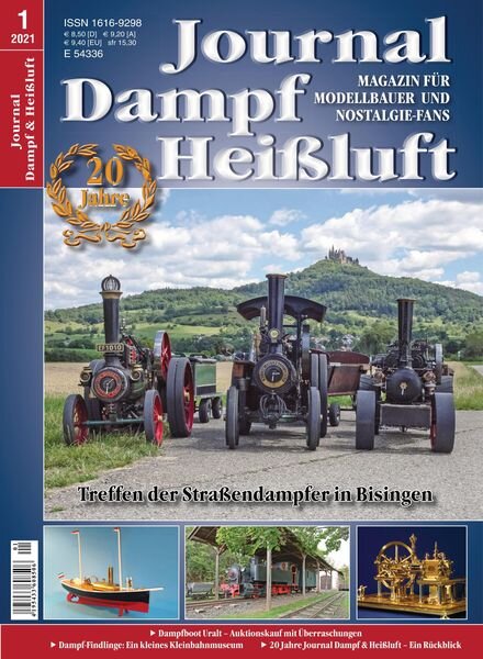 Journal Dampf & Heissluft – 22 Januar 2021 Cover