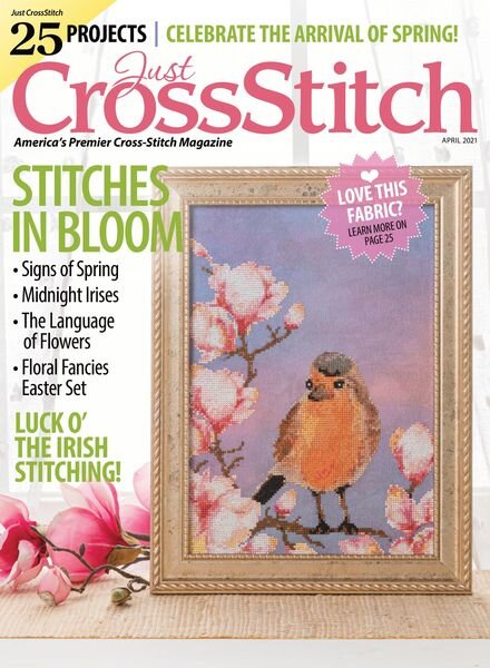 Just CrossStitch – April 2021 Cover