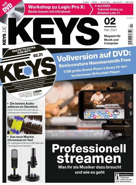 Keys – Februar 2021 Cover