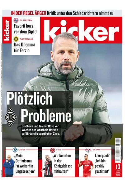 Kicker – 11 Februar 2021 Cover
