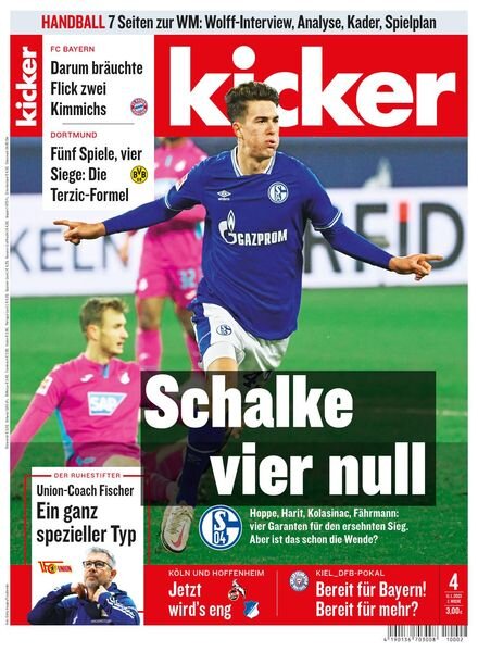Kicker – 11 Januar 2021 Cover