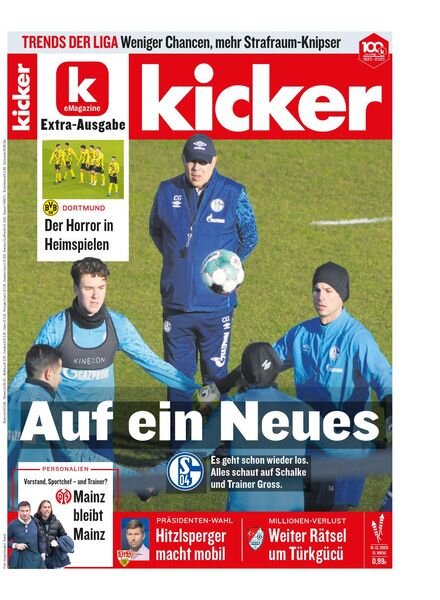 Kicker – 31 Dezember 2020 Cover