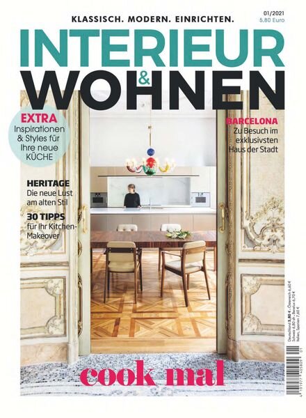 KLASSISCH WOHNEN – 07 Januar 2021 Cover