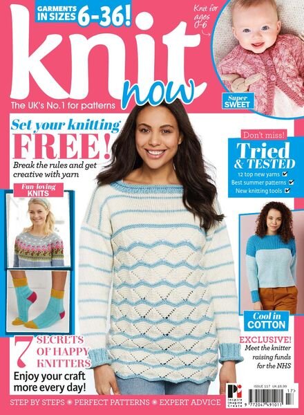 Knit Now – Issue 117 – June 2020 Cover